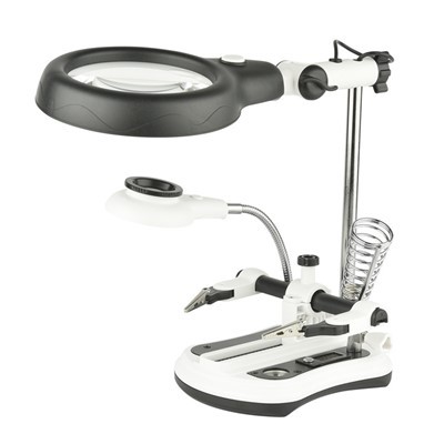 Lente d'ingrandimento da tavolo a mani libere