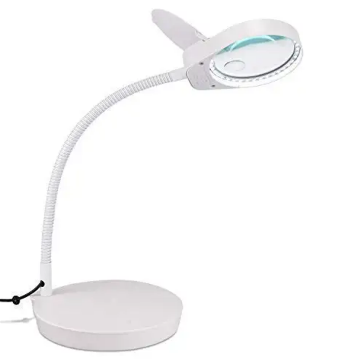Lampada di ingrandimento con supporto
